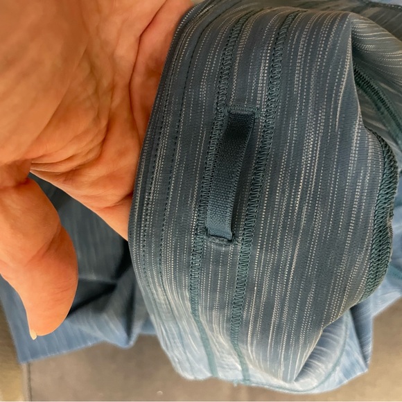 Lululemon Power Thru High Rise Tight Heathered Capture Blue size 10 - Picture 4 of 10